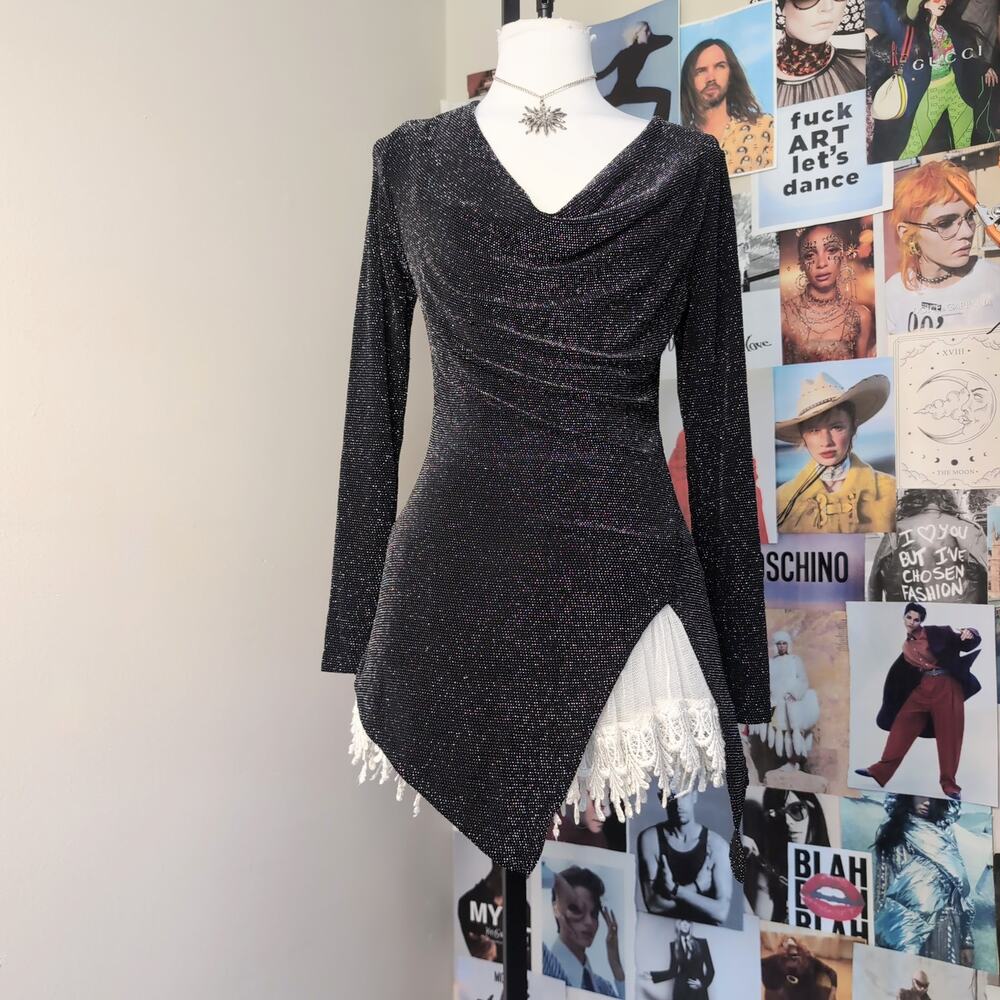 Glam Sparkly Whimsy Top